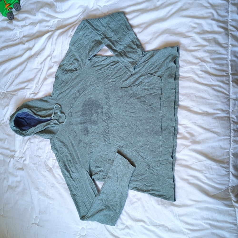Lightweight pullover Old Navy blue green sweater large